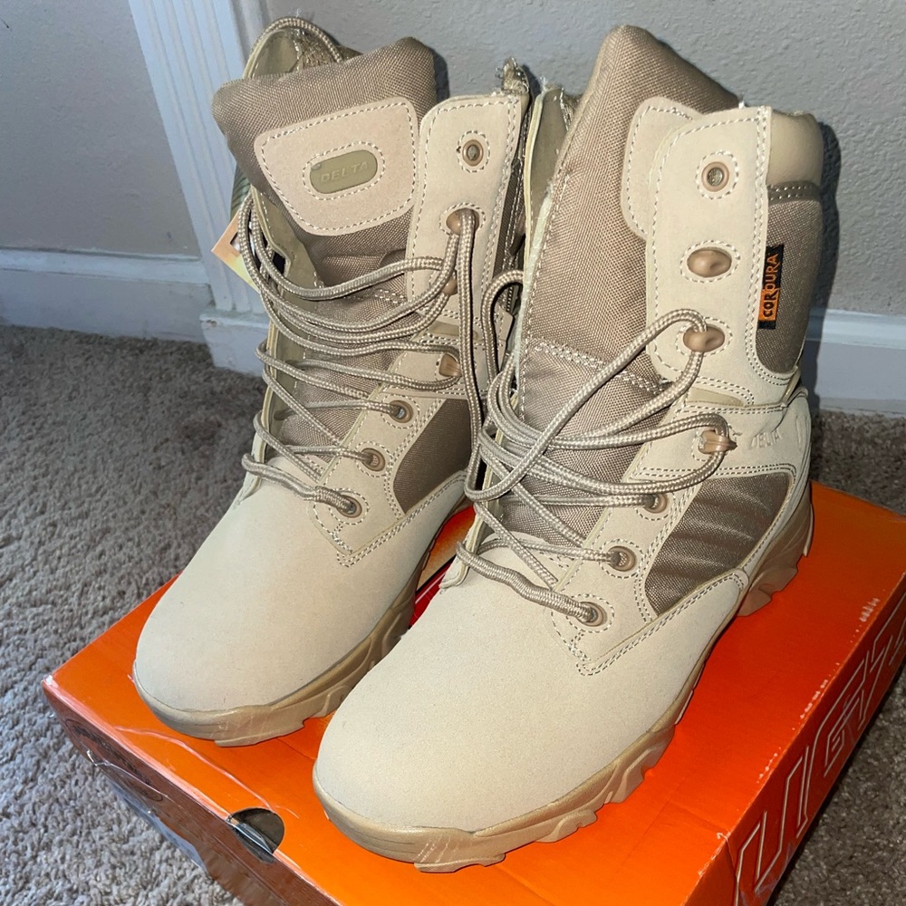 Men's Delta Tactical Boots Light Duty Military Boots … Gem